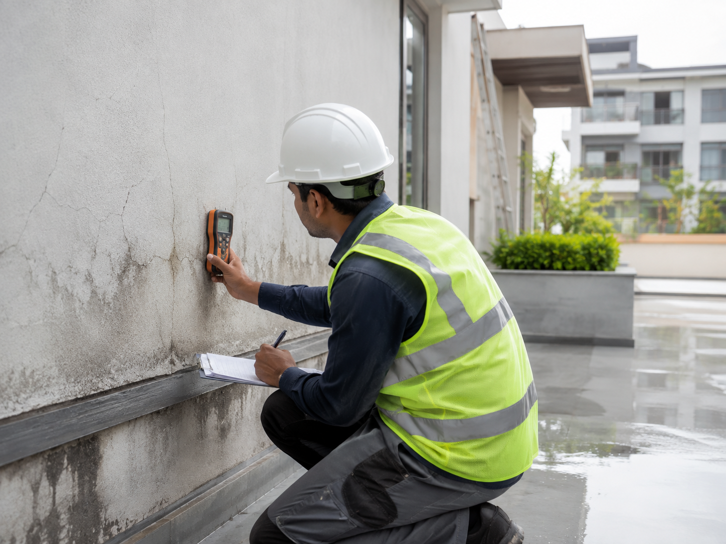 Saarth Enterprises waterproofing site assessment